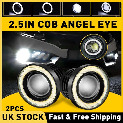 2pcs white 5mm cob - 63.5mm,