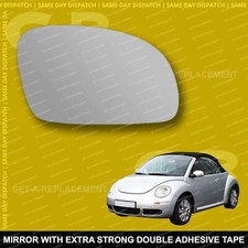 For VW New Beetle wing mirror glass 03-10 Right Driver side Spherical