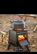 Portable Folding Wood Burning