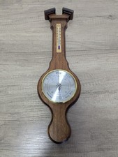 Vintage Shortland Bowen Wooden Wall Hanging Barometer, Thermometer - Home Decor