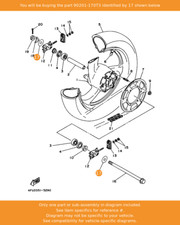 YAMAHA Washer, Plate