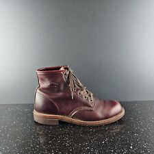 Men’s Chippewa Brown Leather Desert Boots Size US 9.5, EU 43 (Y0222)