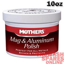 MOTHERS MAG AND ALUMINUM POLISH 10oz (05101) ALLOY METAL POLISH - WHEELS ETC..
