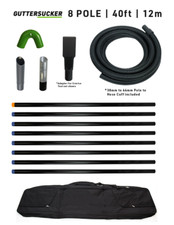 Guttersucker 8 Pole Set for