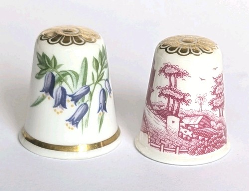 Pair vintage porcelain - vintage,
