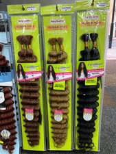 Remy Brazilian Human Hair PremiumBlend Natural Deep Bulk 30 Inch for Boho Style