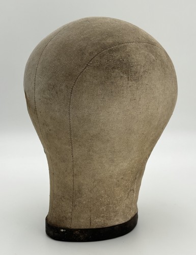 Vintage hat block head - head, form