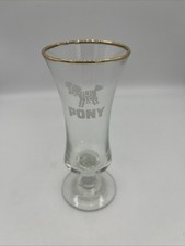 Vintage Pony Branded Gold Rim