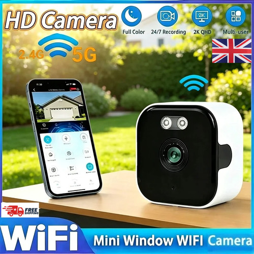 Window security camera 3mp - 2k,