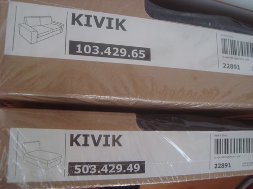 Ikea kivik seater sofa with - ikea,