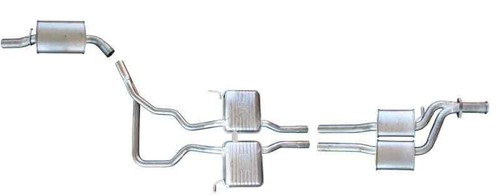 Standard exhaust system - standard,