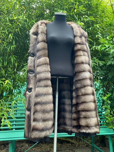 Black leather coat with - leather,