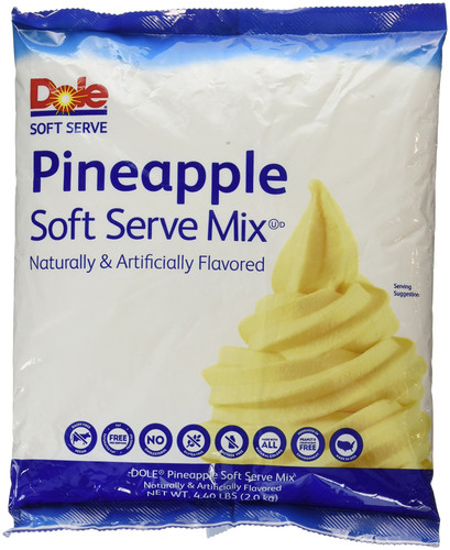 Dole soft serve mix pineapple - dole,