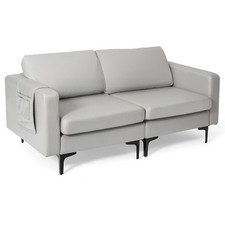 COSTWAY Modern Upholstered