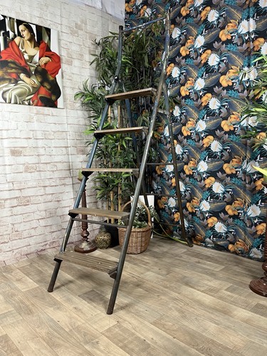 Vintage tubular steel step - vintage,