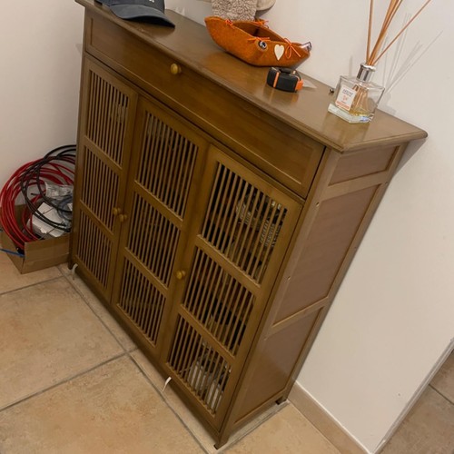 Vintage tier shoe cabinet - vintage,
