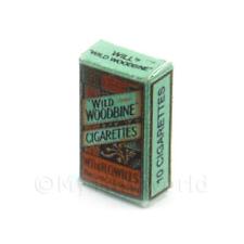 Dolls House Miniature Wild Woodbine Cigarette Packet