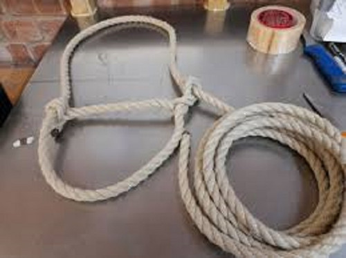 Rope halter head collar - halter,