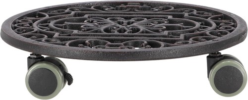 Round cast iron - round, plant