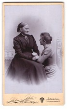 Photography studio Adele, Lübeck, Breitestr. 53, Mother With Her Daughter Elisab 