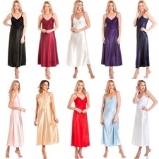 Nightie Chemise Long Satin and