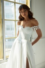 Suzanne Neville wedding dress