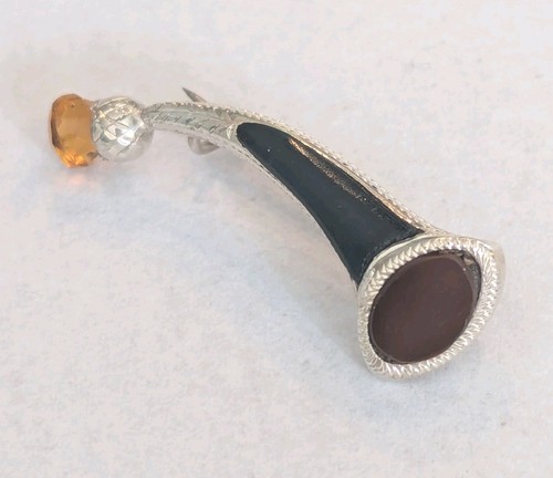 Antique silver brooch - antique,