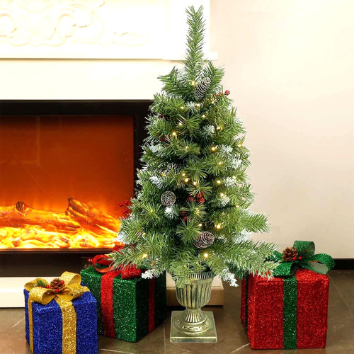 Christmas tree xmas - tree, battery
