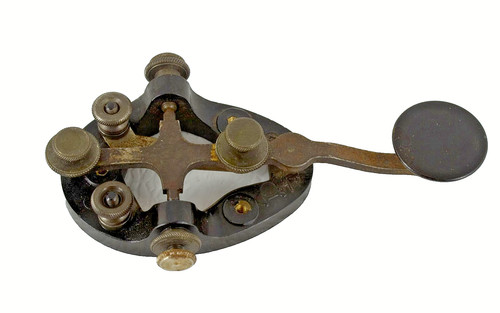 Vintage morse code telegraph - morse,