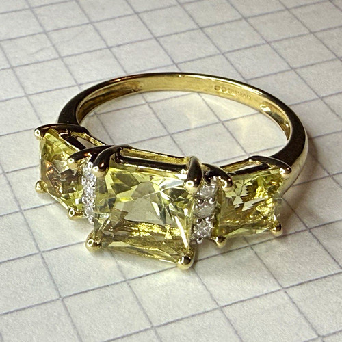 Vintage 9ct gold ring - vintage,