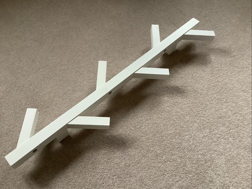 Ikea white wooden - ikea, hook