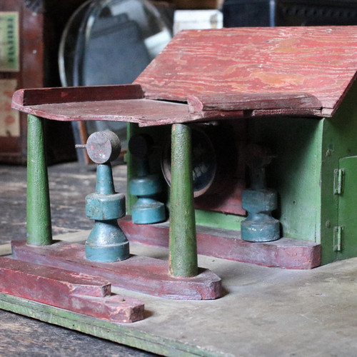 Vintage wooden toy - wooden,