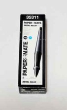 Paper Mate 12 Black Pens Box – Branded Capped Ballpoint Pens – New – Bulk Pack