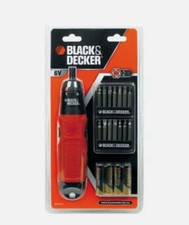 Black And Decker Cordless Battery Screwdriver Home DIY 6V Screw Driver Wireless
