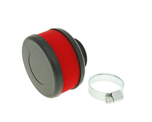 Air filter flat foam - foam, red