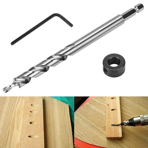 Hex twist step - drill, bit