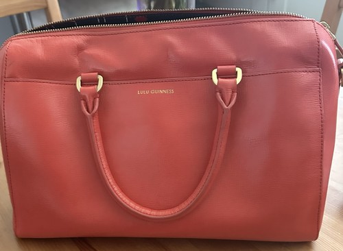 Lulu guinness leather bowling - leather,
