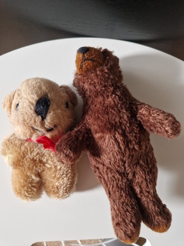 Vintage bear soft toys - soft,