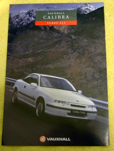 Vauxhall calibra 16v turbo - vauxhall, 2.0-16v