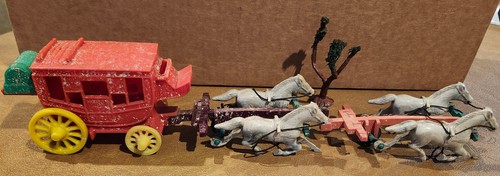 Timpo stagecoach four horses - timpo, stagecoach,