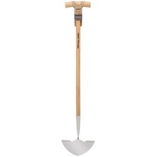 Draper  Lawn Edger Heritage Stainless Steel with Ash Handle Garden Edge Cutter