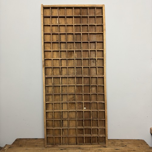 Vintage wooden printers - wooden, tray