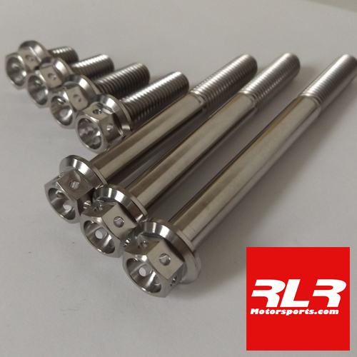 Titanium bolts hex head - titanium,