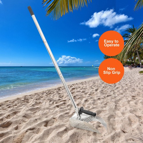 Metal detector sand scoop - metal,