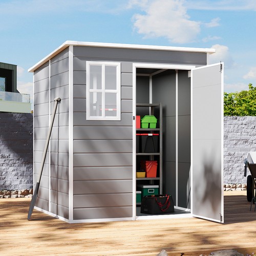 6x6ft outdoor storage shed - outdoor,