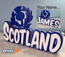 SCOTLAND Personalised Rugby