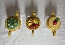 Three Vintage Novelty Fruit