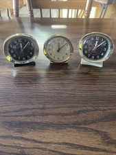 3 Vintage Baby Ben Alarm
