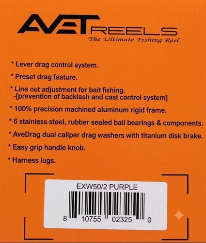 Avet fishing reel - fishing, exw50/02