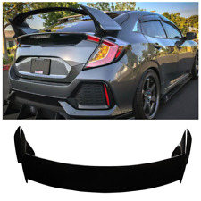 Type-R Style Rear Trunk Spoiler For 2016-2021 Honda Civic Hatchback Gloss Black
